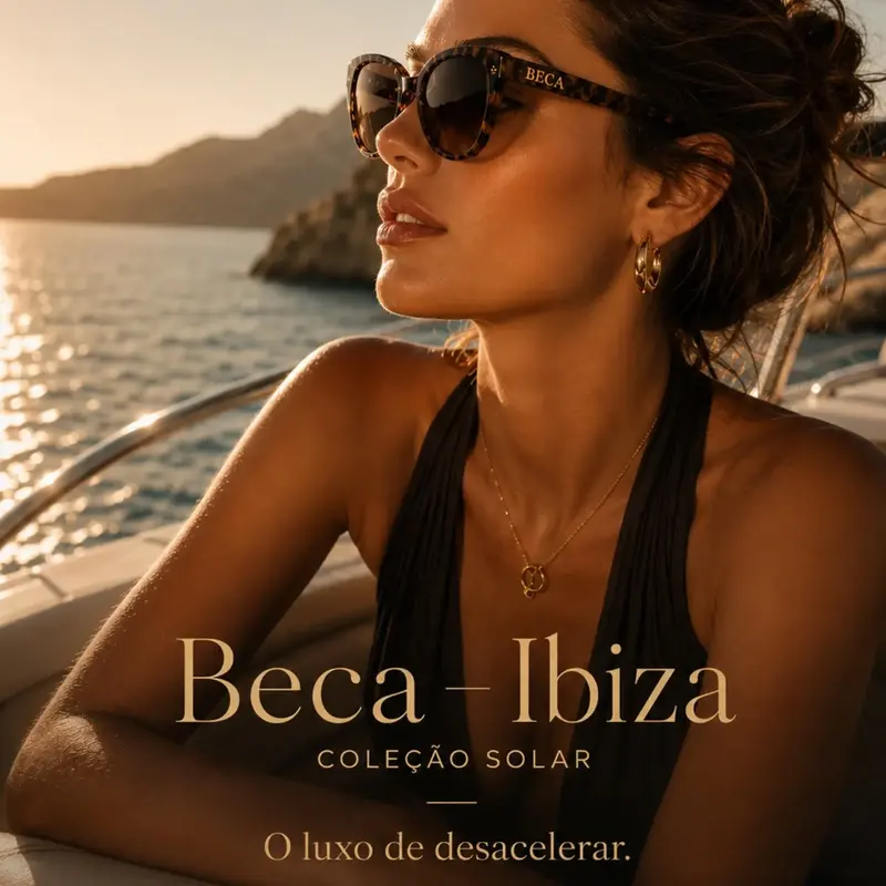 Beca Ibiza. Coleção solar. O luxo de desacelerar.